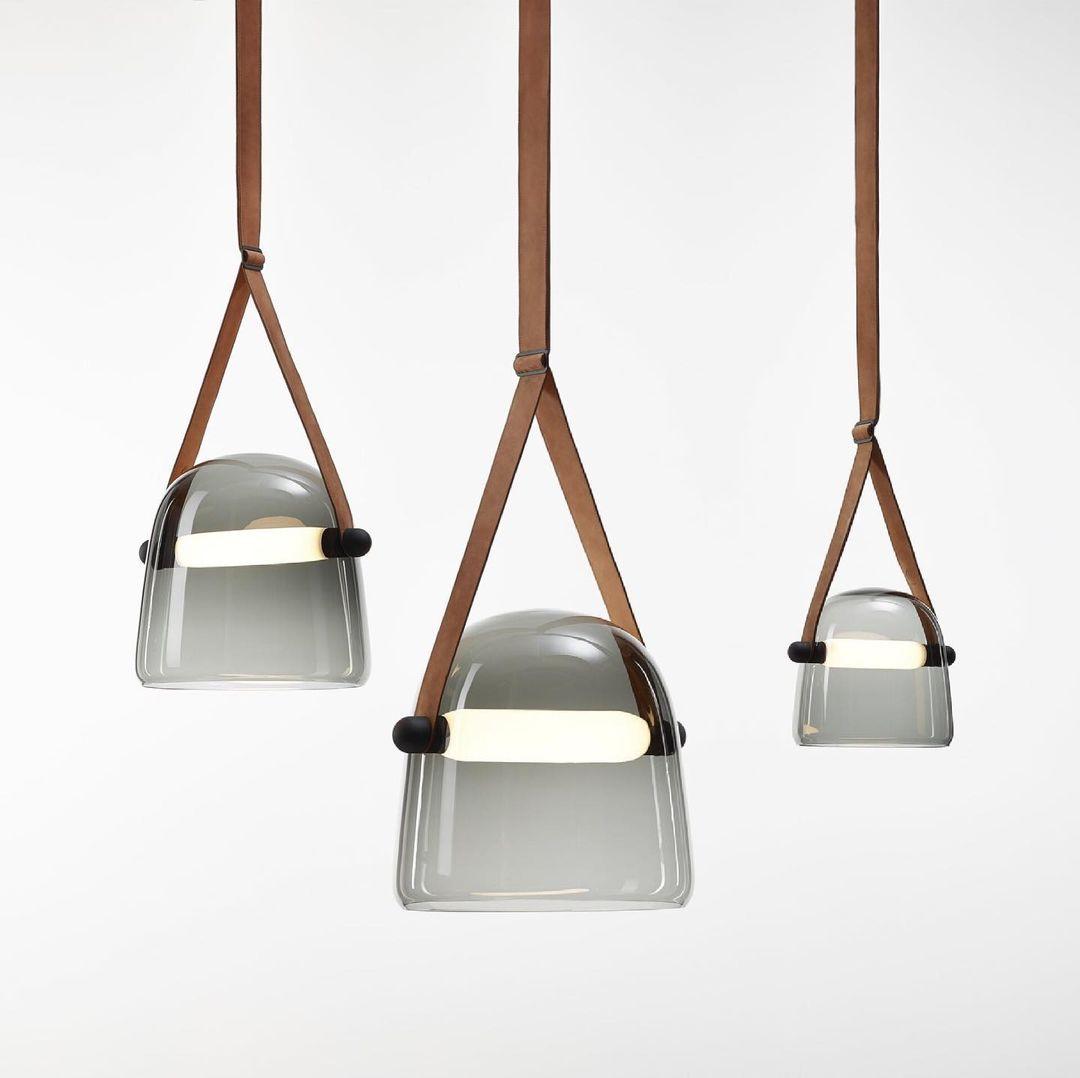 AerisLume | Modern Glass and Metal Pendant Lamp for Homes - OpalDwell