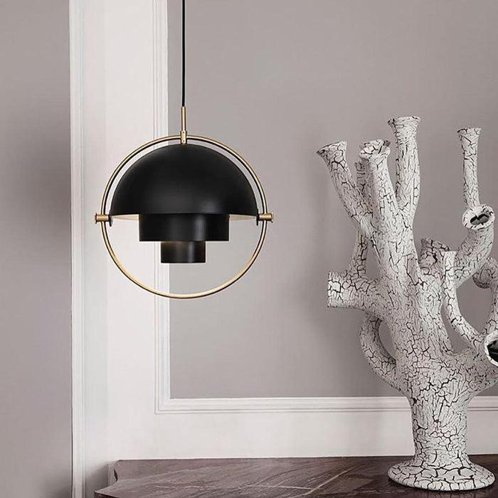 Liora Nordic Pendant Lamp with Subtle Stacked Design - OpalDwell