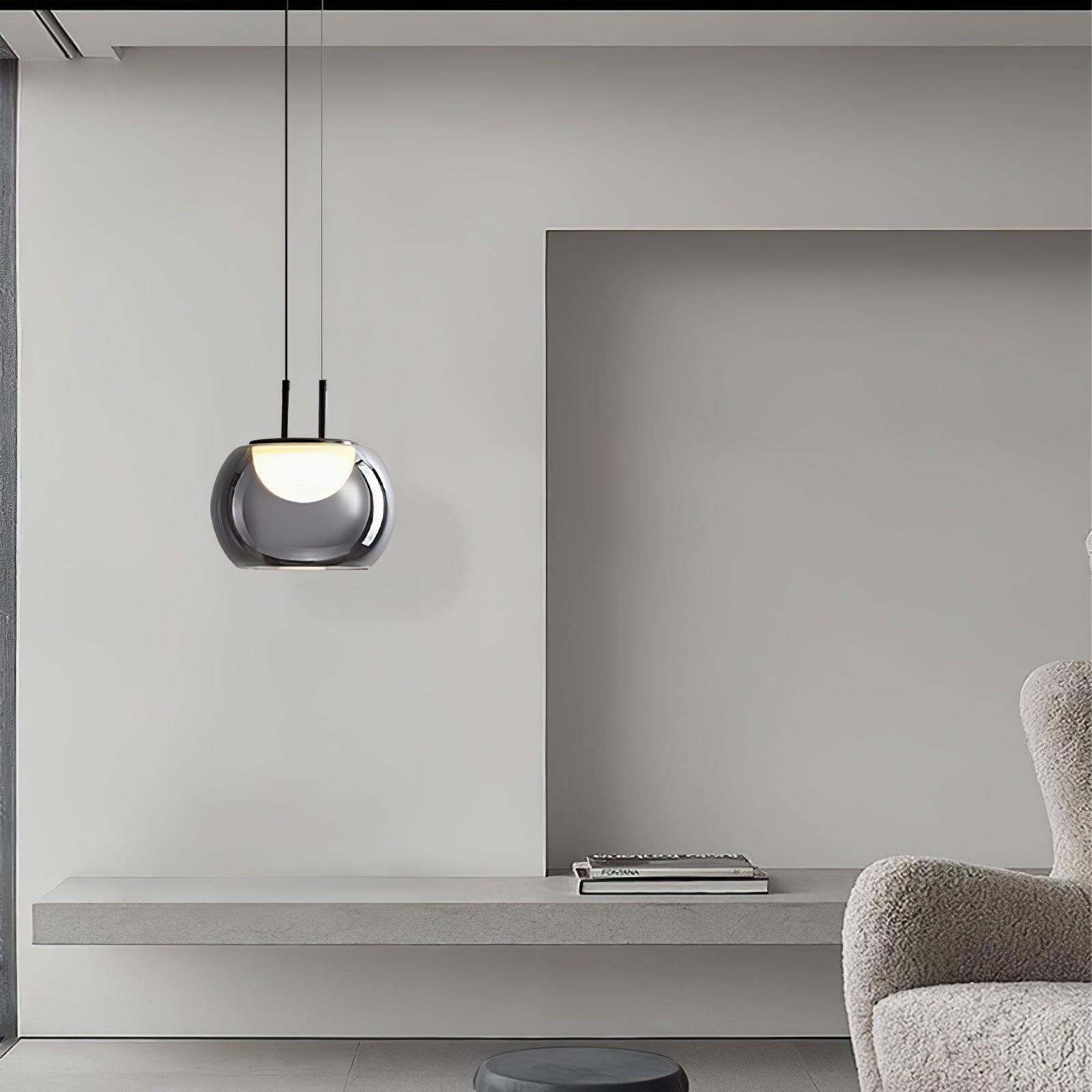 HaloAura Pendant Light With Enchanting Halo Glow Effect - OpalDwell