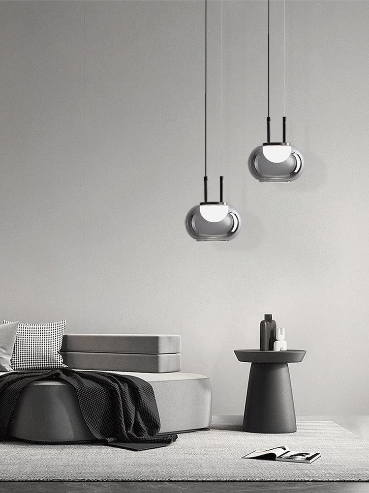 HaloAura Pendant Light With Enchanting Halo Glow Effect - OpalDwell