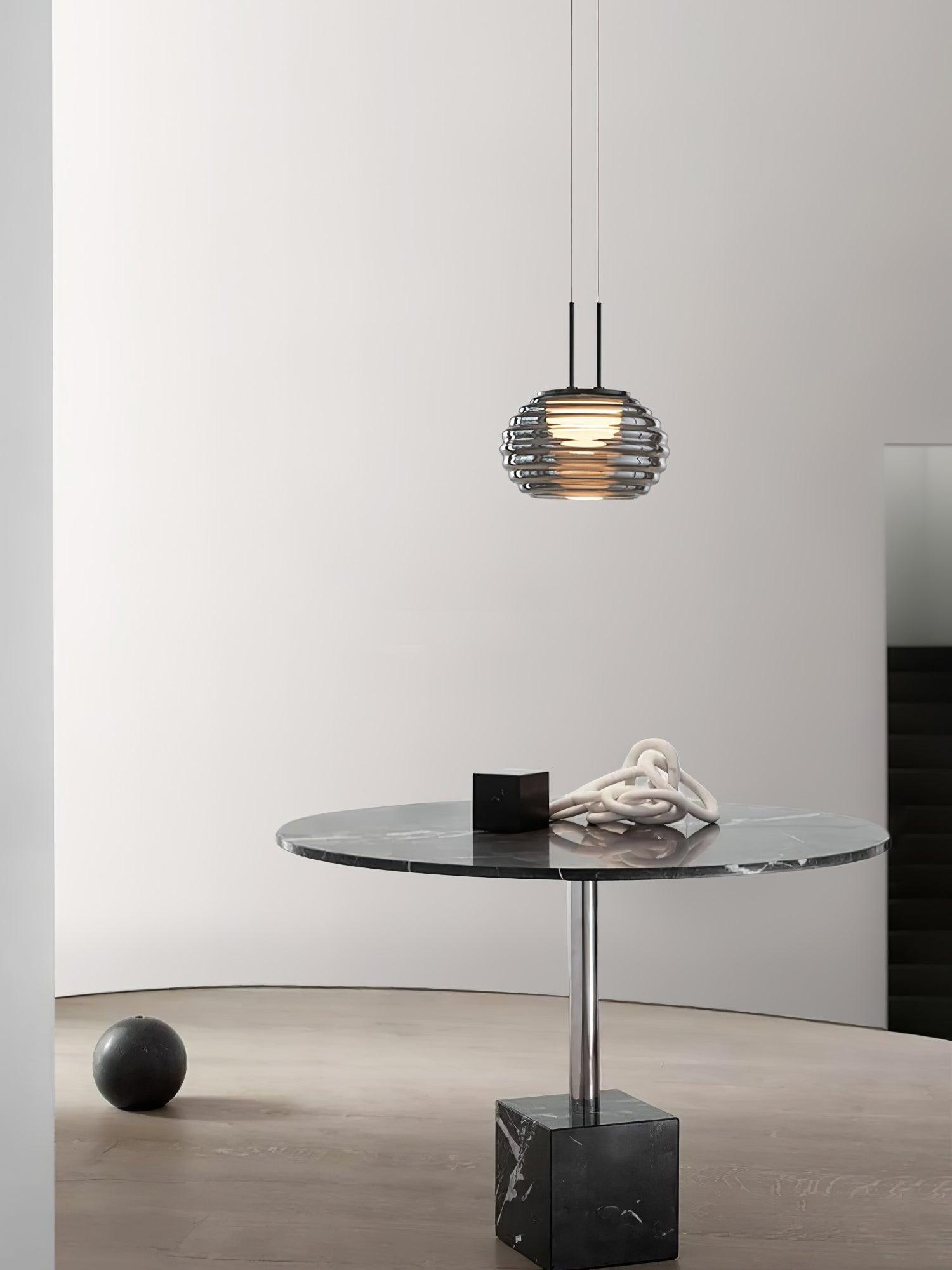 HaloAura Pendant Light With Enchanting Halo Glow Effect - OpalDwell