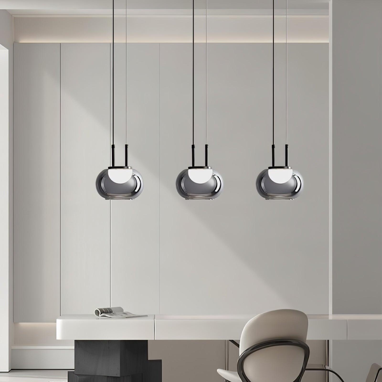HaloAura Pendant Light With Enchanting Halo Glow Effect - OpalDwell