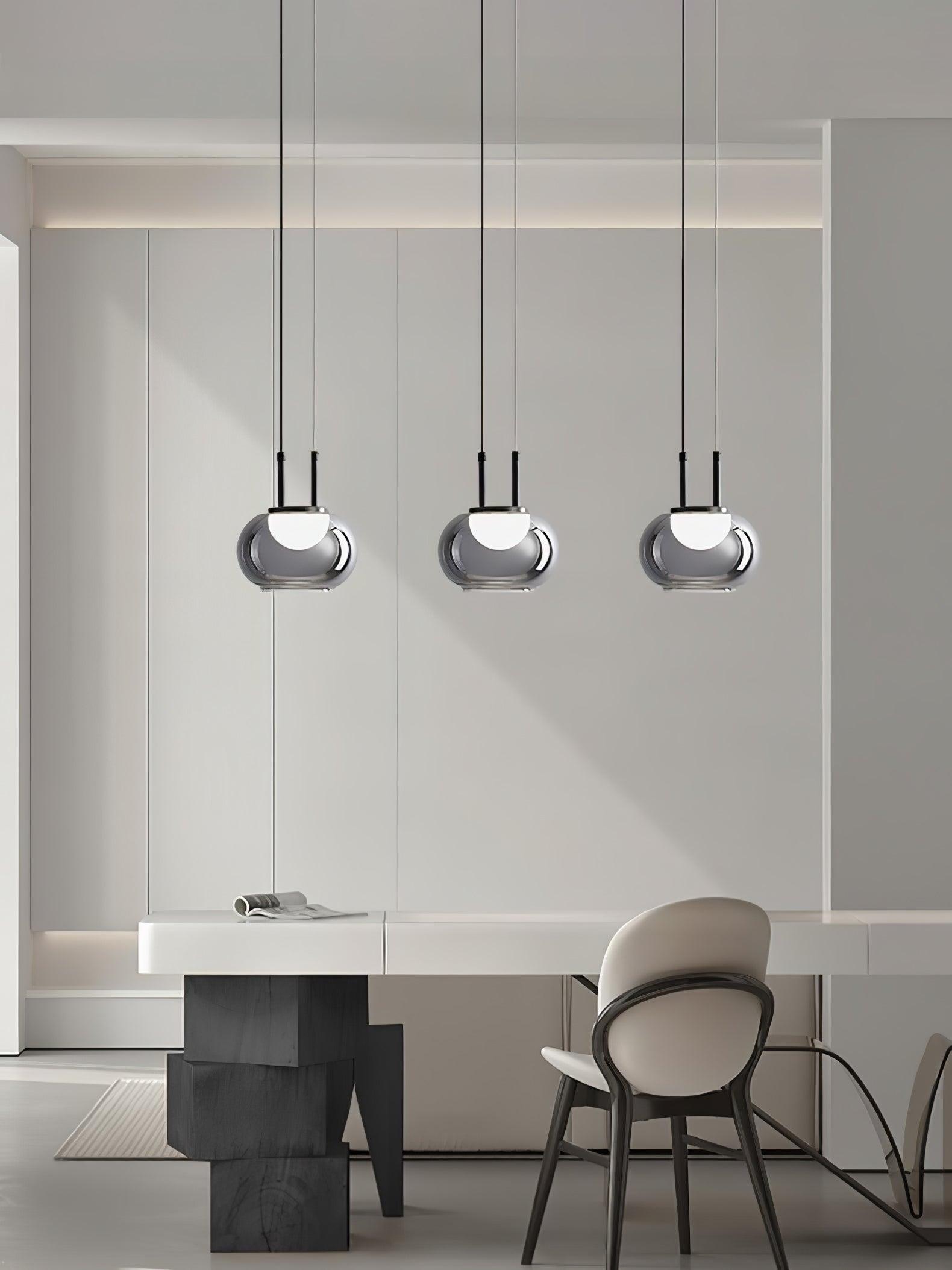 HaloAura Pendant Light With Enchanting Halo Glow Effect - OpalDwell