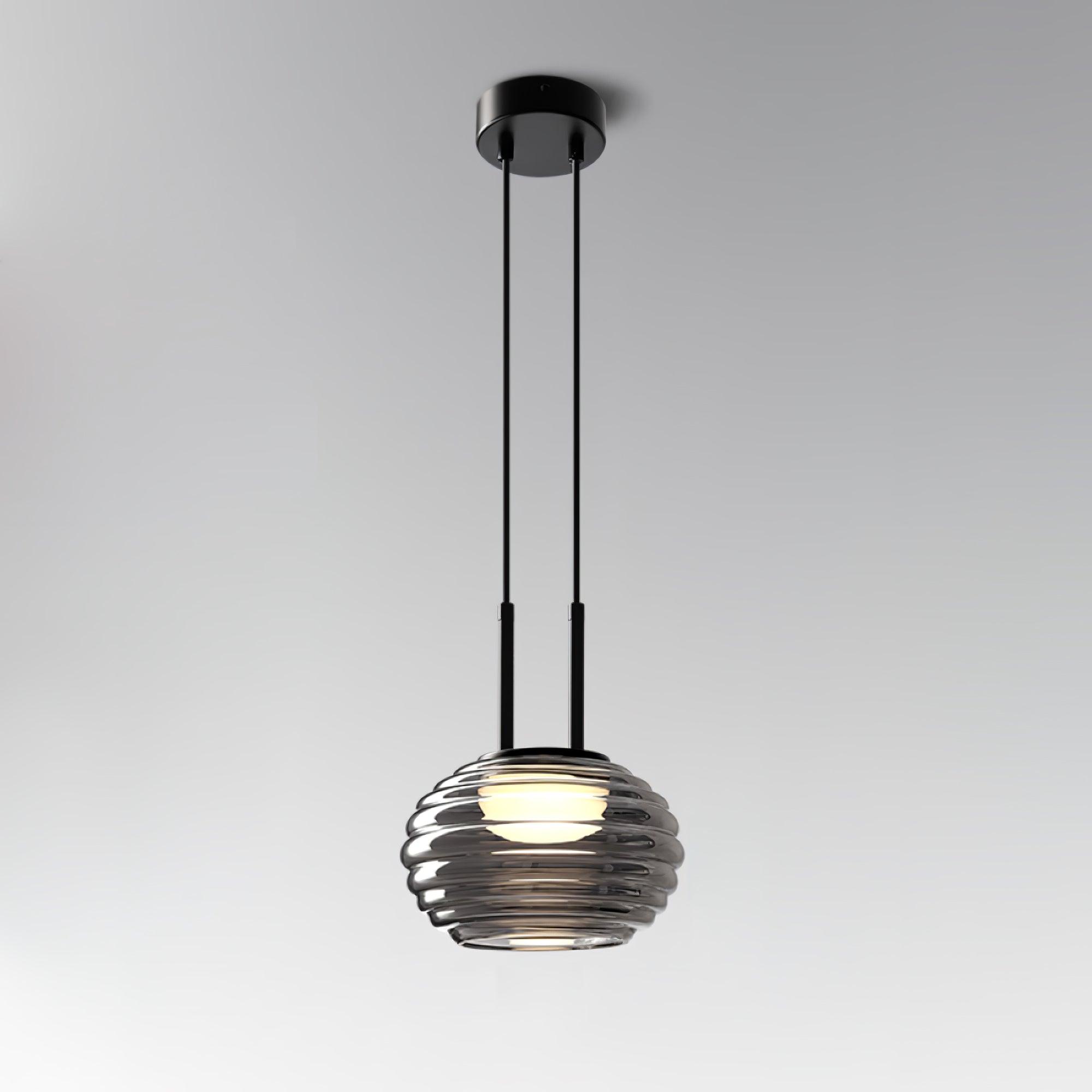 HaloAura Pendant Light With Enchanting Halo Glow Effect - OpalDwell