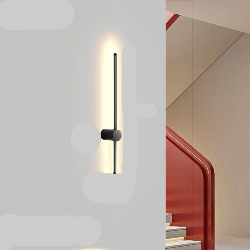 LumiNord Minimalist Wall Lamp With Soft Ambient LED - OpalDwell
