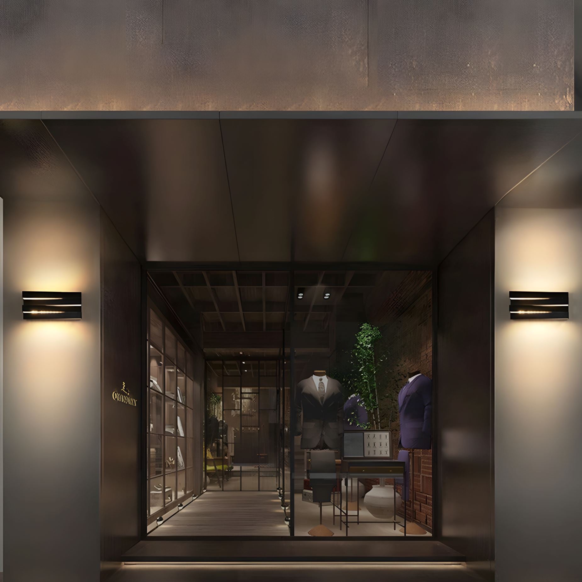 ArcLume Elegant Waterproof Modern Outdoor Wall Sconces - OpalDwell