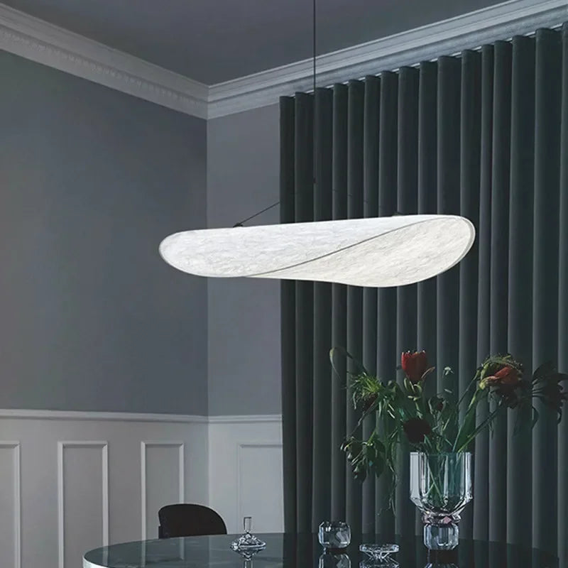 SilkWave Artisan Handmade Lamp - Potato Chip Light - OpalDwell