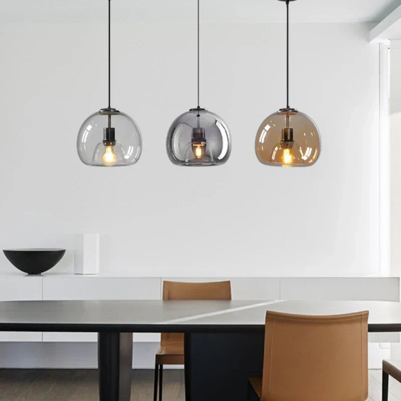 ElaraGlass Pendant Light – Modern Nordic Design For Homes - OpalDwell