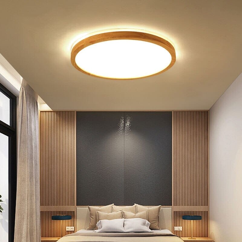 AuroraGlow Elegant Smart LED Flush Mount Ceiling Light Fixture OpalDwell