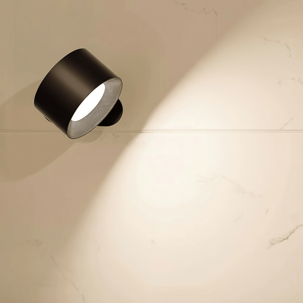 Wireless Rechargeable Wall Light With Nordic LED Design And Remote Dimming - OpalDwell