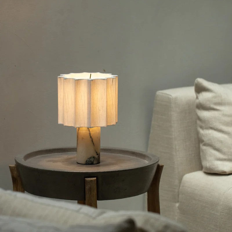 Modern Marble Table Lamp For Elegant Decorative Lighting - OpalDwell