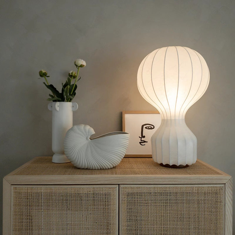 Modern Table Lamp With Soft Warm Light For Calm Decor - OpalDwell