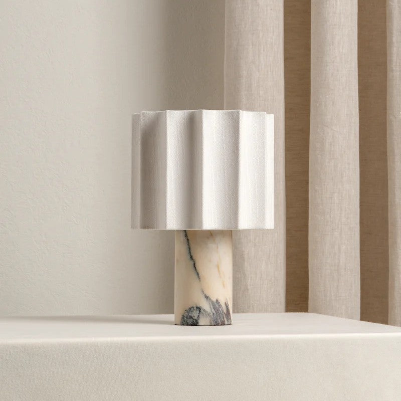 Modern Marble Table Lamp For Elegant Decorative Lighting - OpalDwell