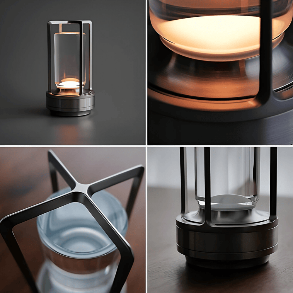 LumaNest Table Lamp Waterproof Portable LED Light Outdoor - OpalDwell