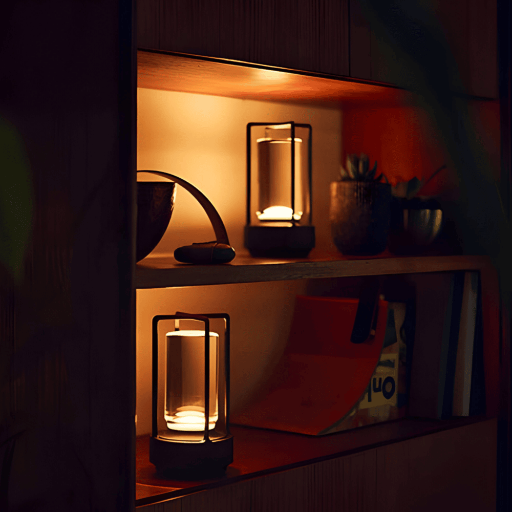 LumaNest Table Lamp Waterproof Portable LED Light Outdoor - OpalDwell
