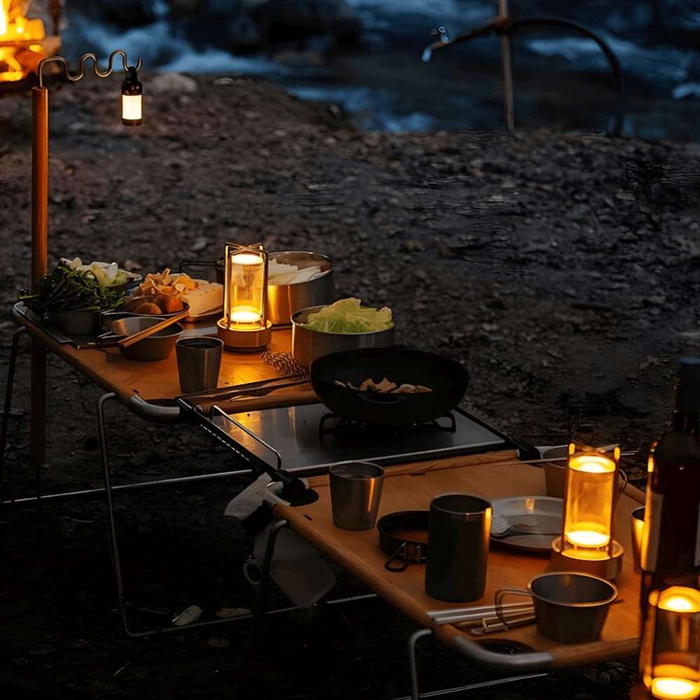 LumaNest Table Lamp Waterproof Portable LED Light Outdoor - OpalDwell
