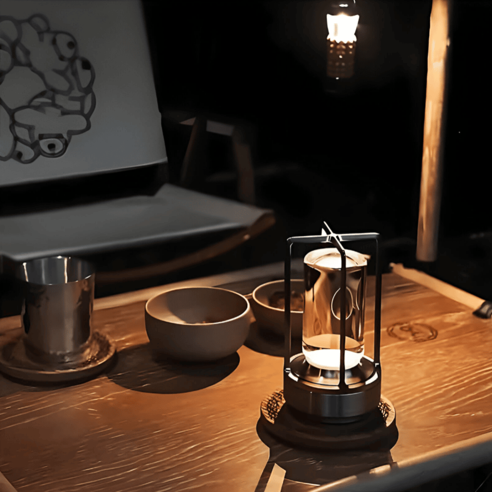 LumaNest Table Lamp Waterproof Portable LED Light Outdoor - OpalDwell