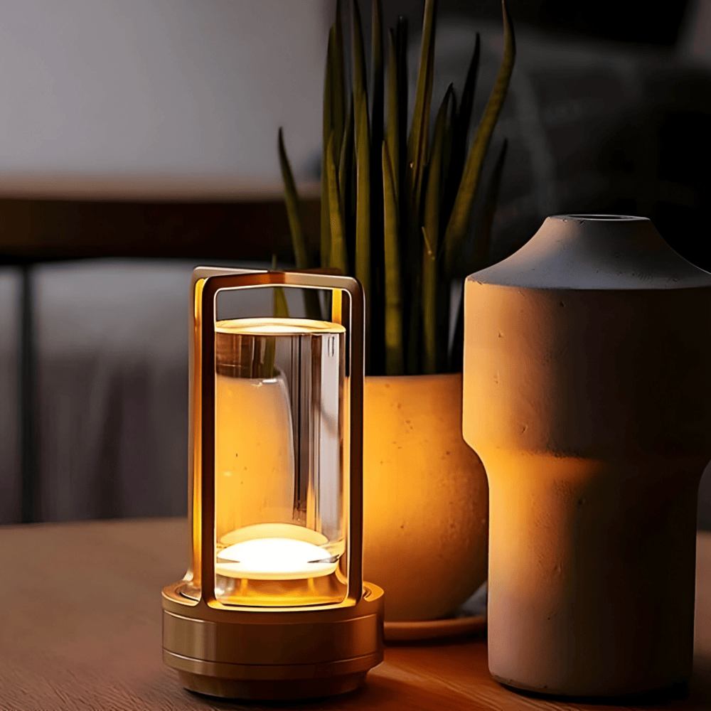 LumaNest Table Lamp Waterproof Portable LED Light Outdoor - OpalDwell