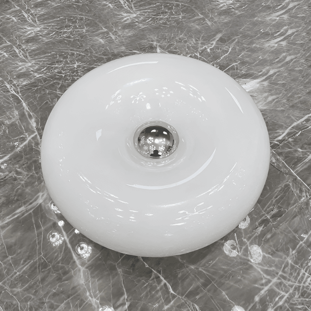 Orenda Donut Glass Lamp for Wall and Table Lighting - OpalDwell