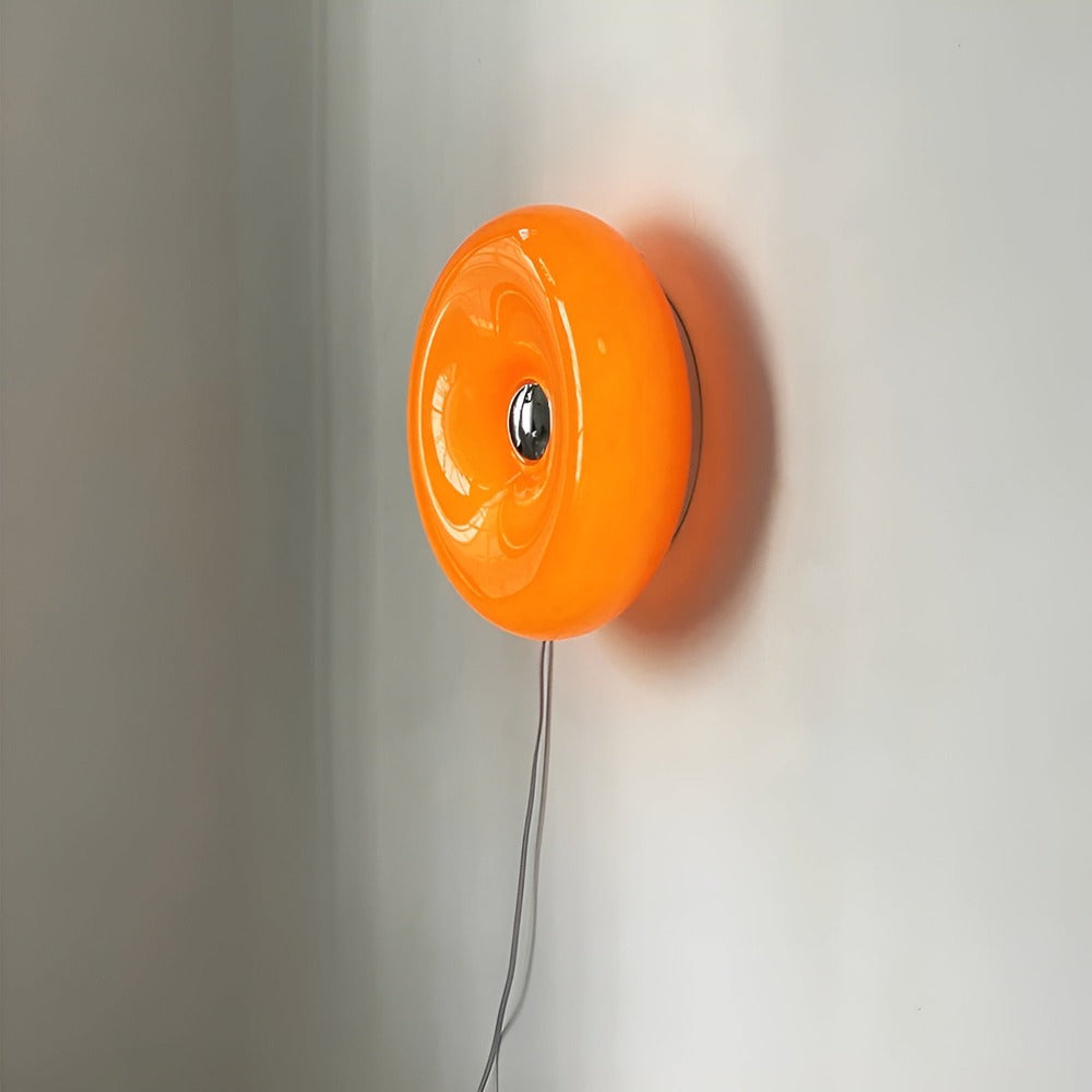 Orenda Donut Glass Lamp for Wall and Table Lighting - OpalDwell