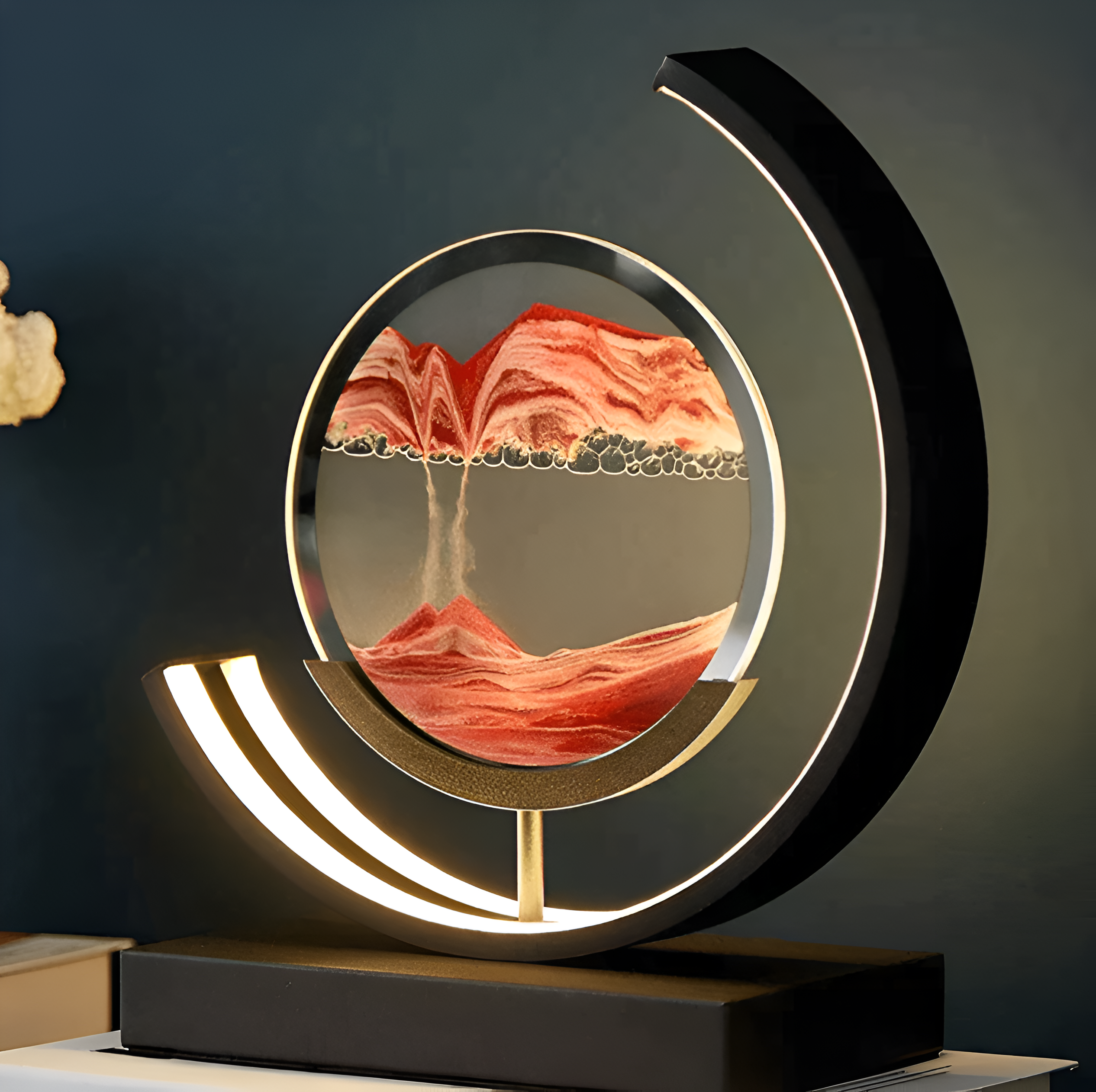 CalmSands Glow Lamp App-Controlled LED With Remote 3 Modes - OpalDwell