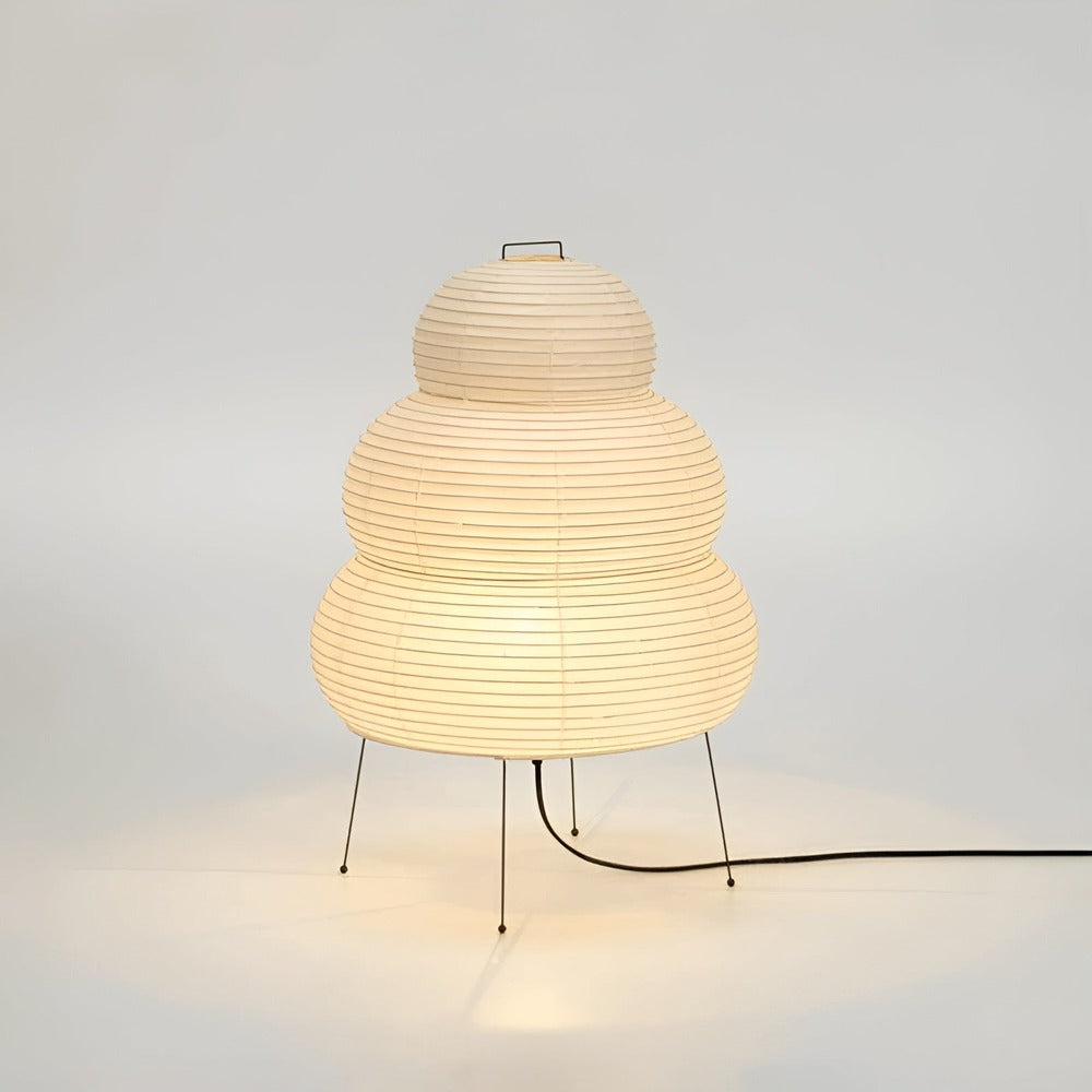 SoraLume Rice Paper Floor Lamp With Adjustable Lighting OpalDwell