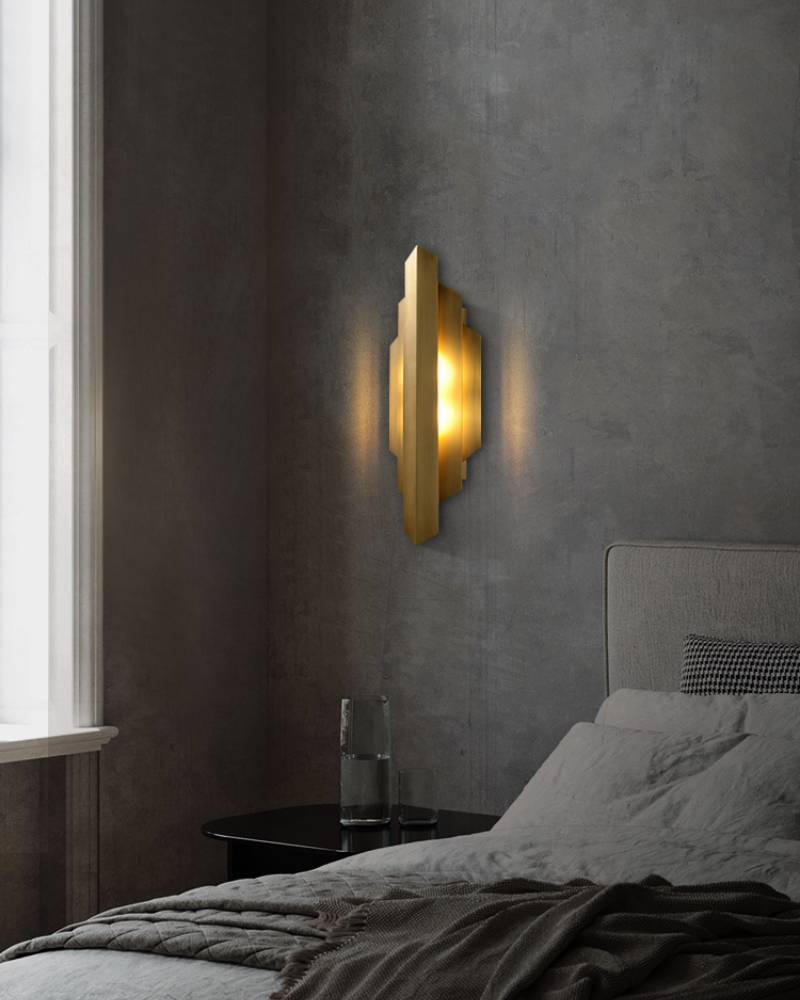 Contemporary Wall Light With Modern LED Illumination For Home Interiors OpalDwell