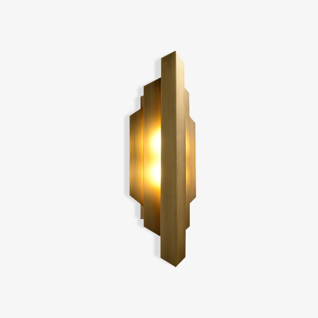 Contemporary Wall Light With Modern LED Illumination For Home Interiors OpalDwell