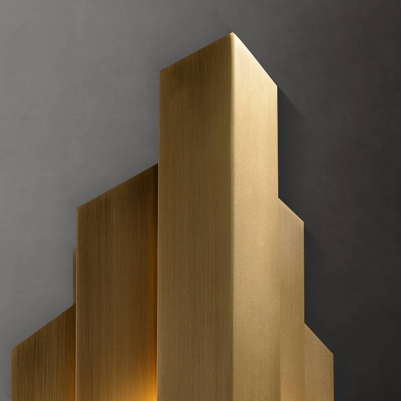 Contemporary Wall Light With Modern LED Illumination For Home Interiors OpalDwell