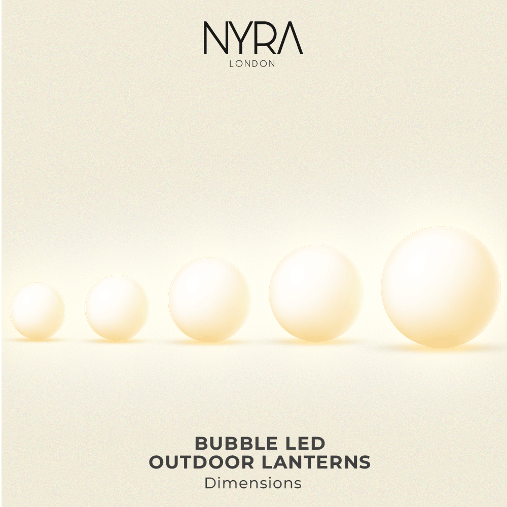 LumaSphere LED Garden Globes - OpalDwell