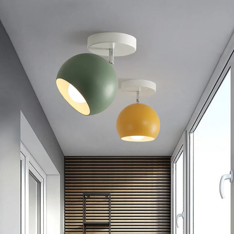 Aurelia Macaron Ceiling Light With Soft Glow Finish - OpalDwell