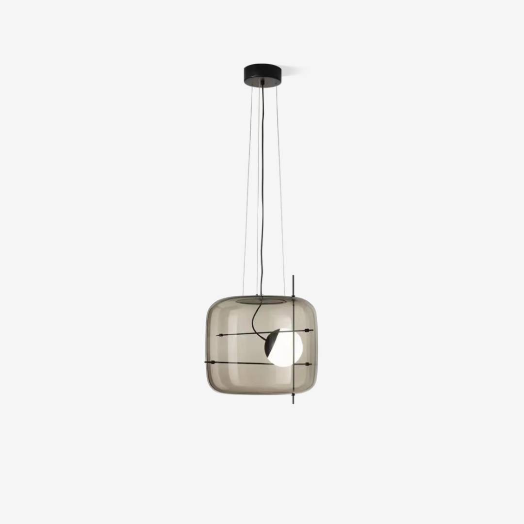 Contemporary Ceiling Hanging Lamp With Modern Glass Pendant Light OpalDwell