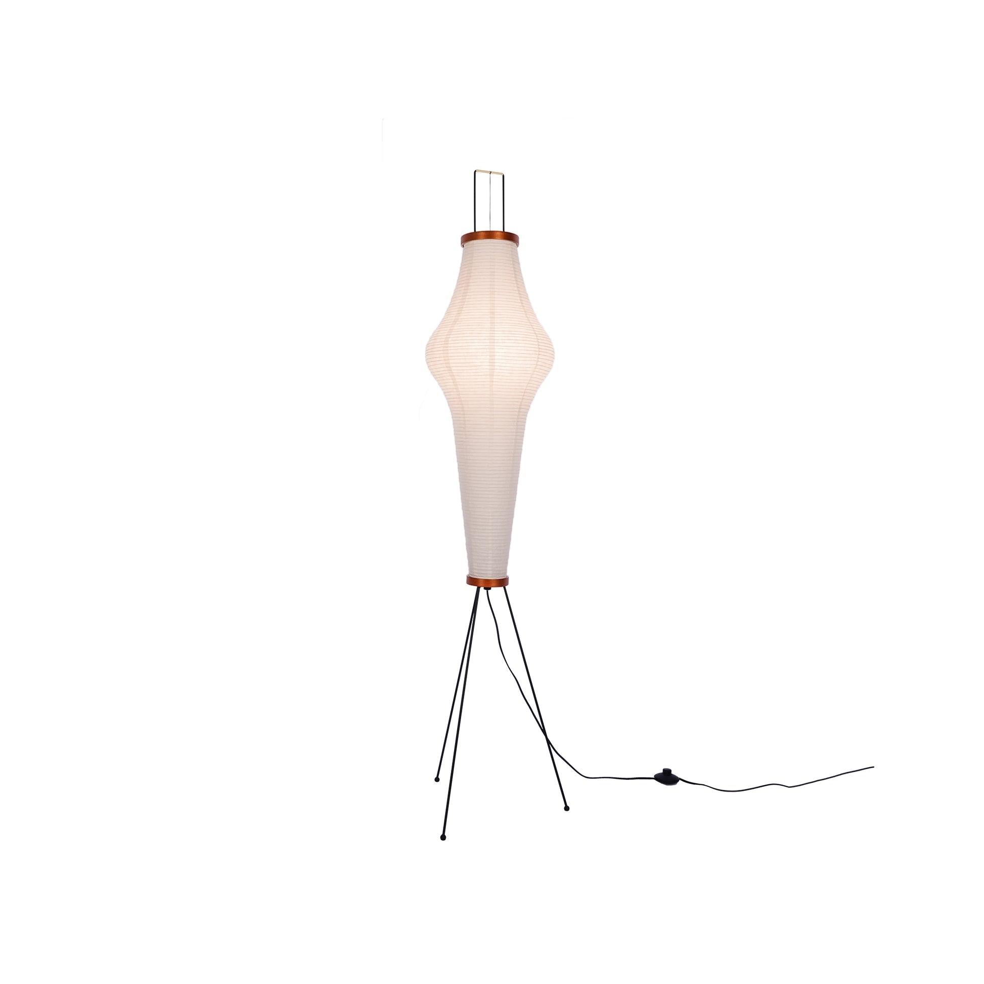 Kazumi Rice Paper Floor Lamp by OpalDwell Soft Ambient Glow OpalDwell