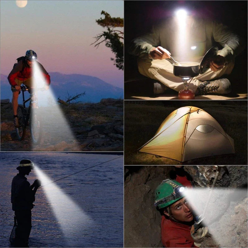 EverBeam Trail LED Headlamp Waterproof Zoom Rechargeable - OpalDwell
