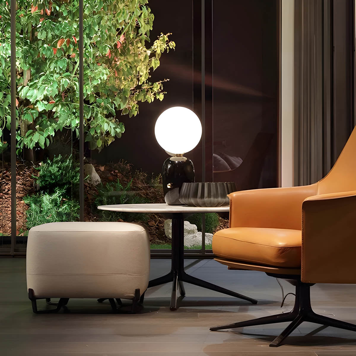 LumaVale Table Lamp Simple Elegant Interior Lighting OpalDwell