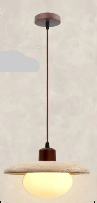 NovaLume Wabi-Sabi Pendant Light With Natural Finish OpalDwell