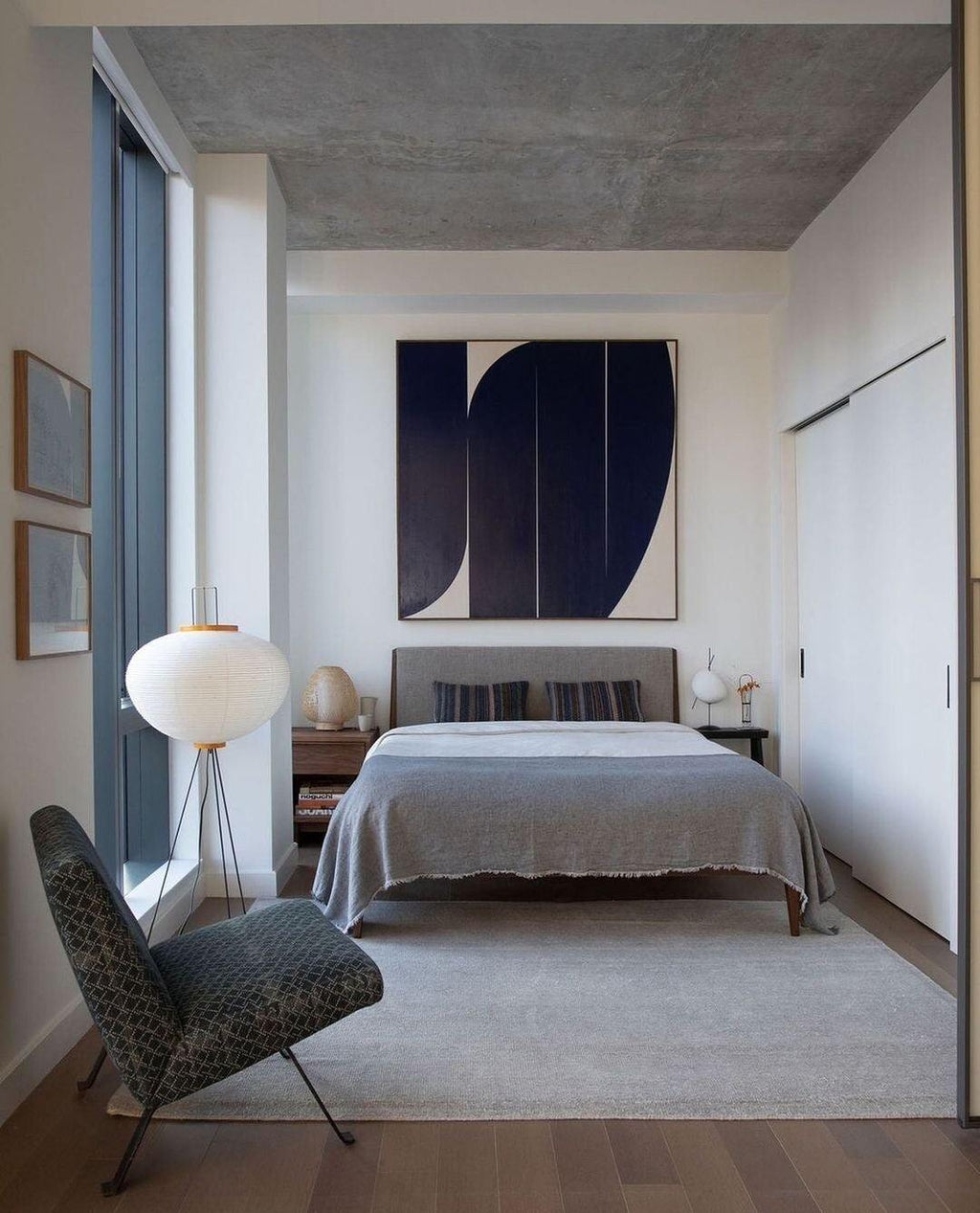 Kazumi Rice Paper Floor Lamp by OpalDwell Soft Ambient Glow OpalDwell