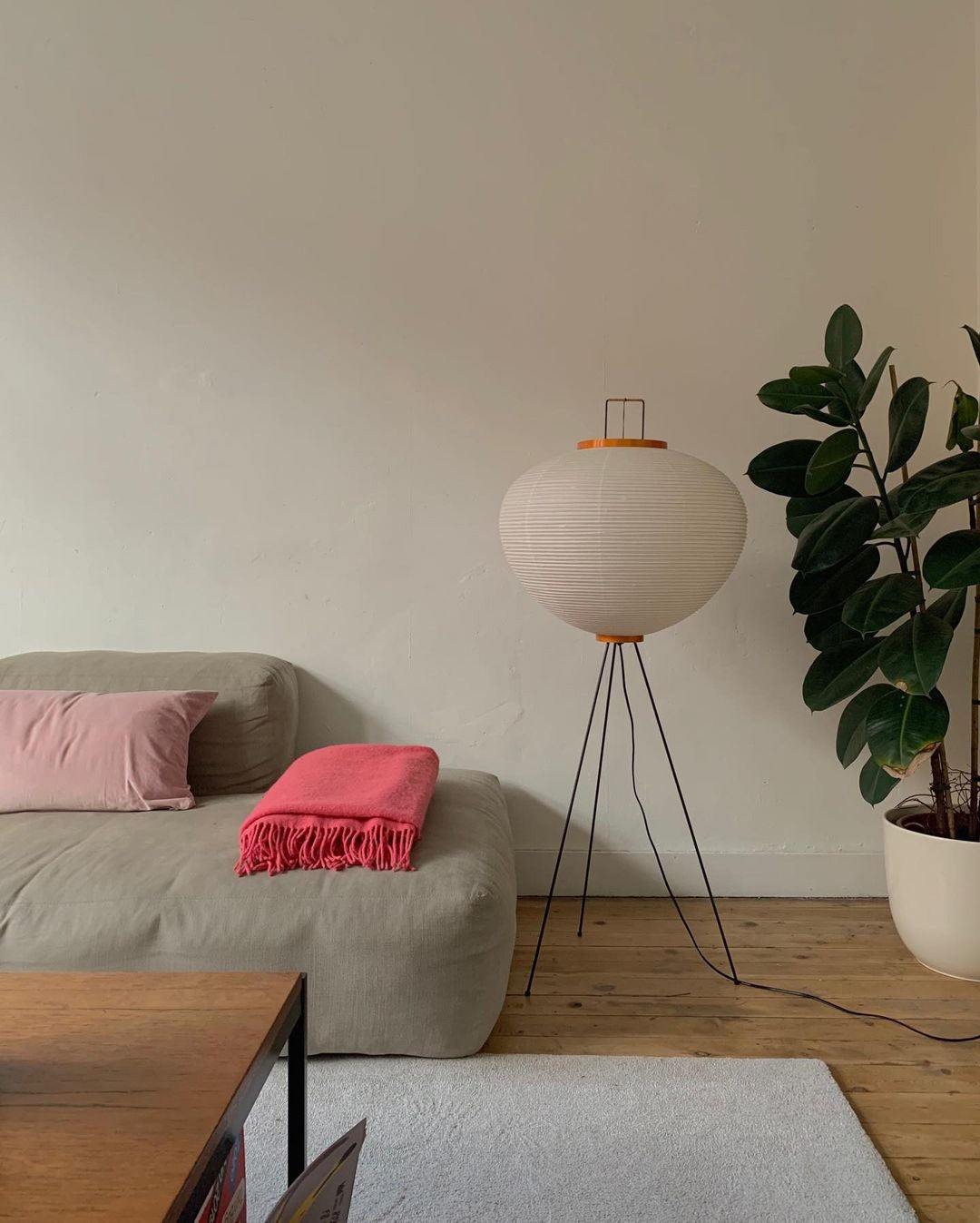 Kaze Rice Paper Floor Lamp - Japanese-Inspired Ambient Glow OpalDwell