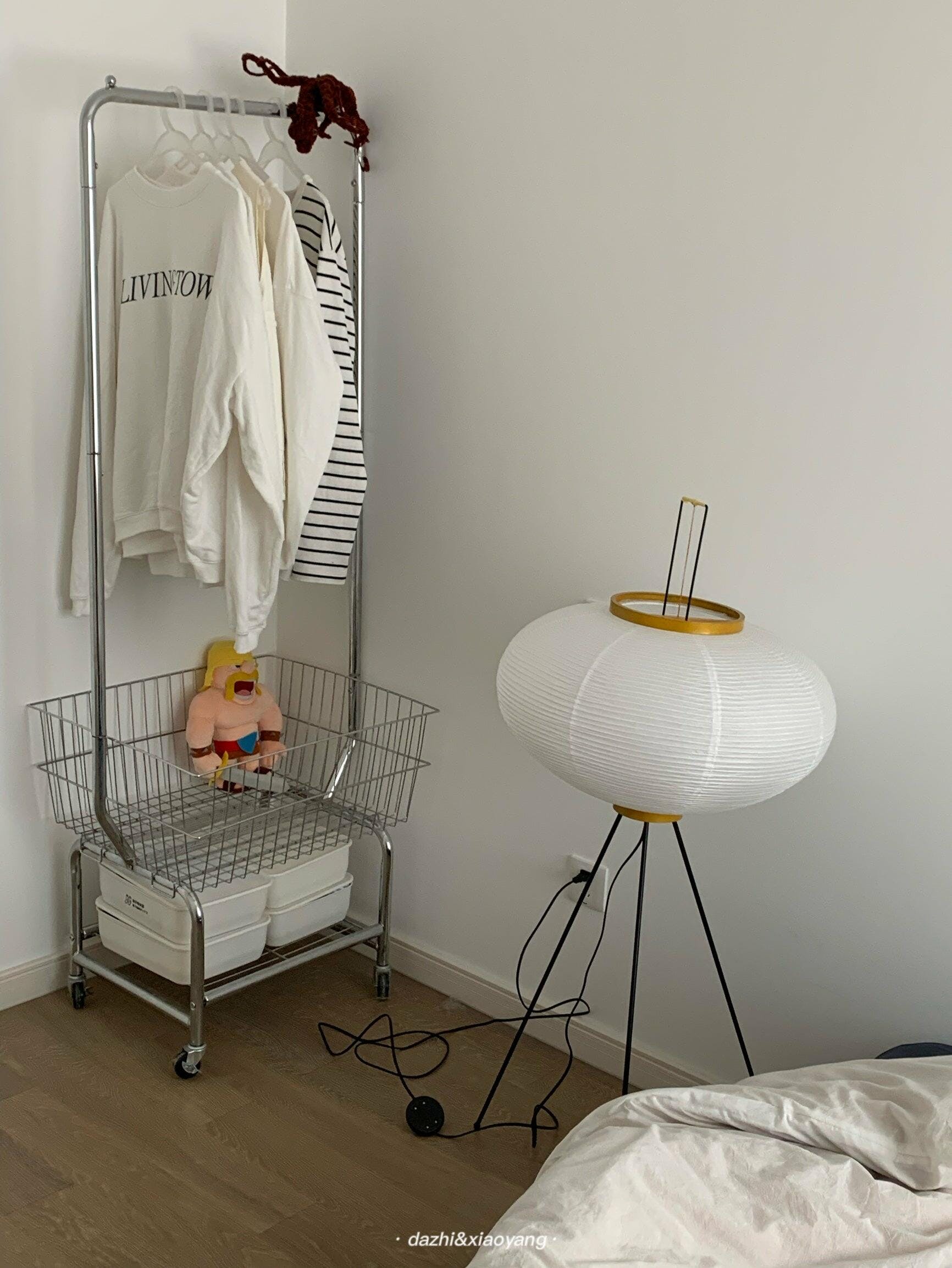 Kaze Rice Paper Floor Lamp - Japanese-Inspired Ambient Glow OpalDwell