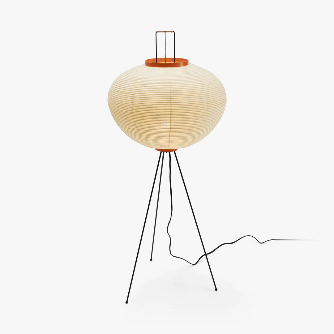 Kazumi Rice Paper Floor Lamp by OpalDwell Soft Ambient Glow OpalDwell