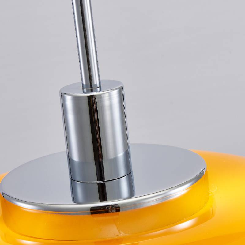 Modern Dome Table Lamp Minimalist Metal And Glass Design For Home Interiors OpalDwell