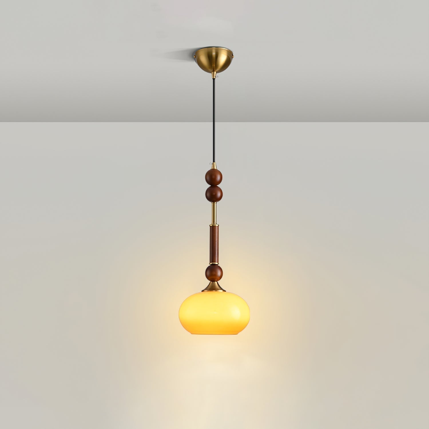 VeroLuce Italian Glass Pendant Lamp for Timeless Interiors OpalDwell