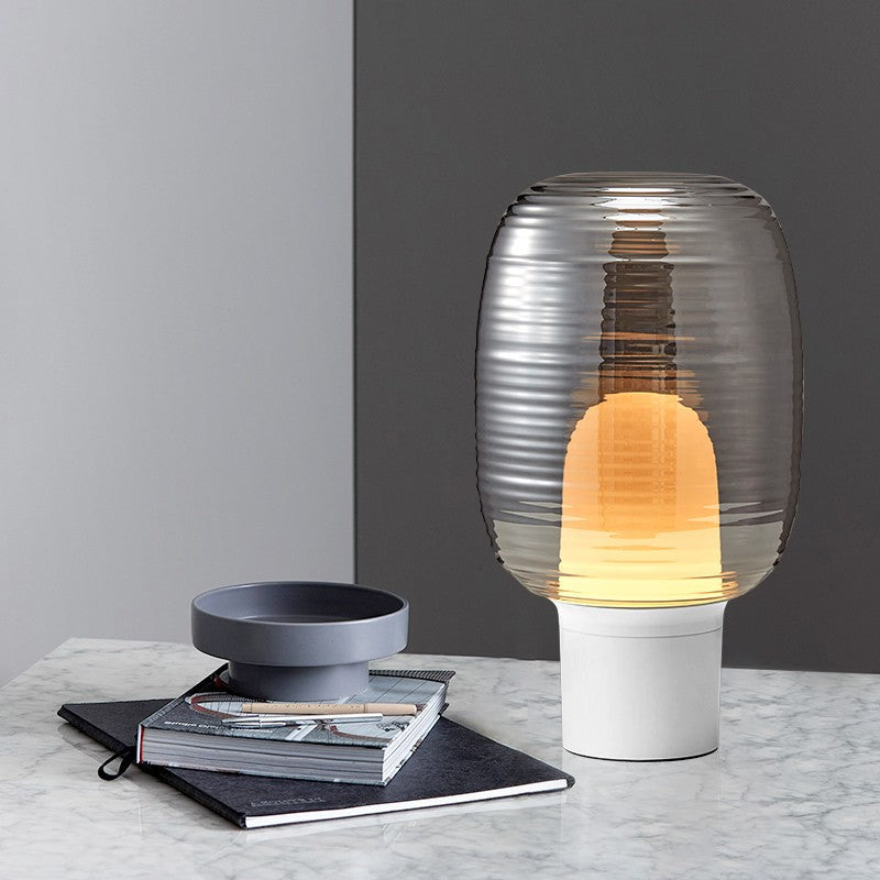 Decorative Glass Table Lamp For Contemporary Home Lighting - OpalDwell