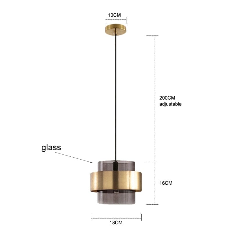 Marin Glass Pendant Lights - OpalDwell