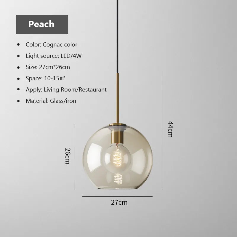 Arctix Glass Pendant Light in Industrial LED Luxury - OpalDwell