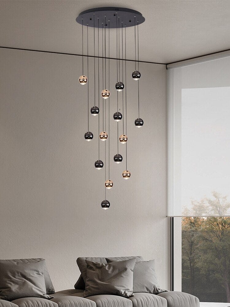Avella Raindrop Glass Chandelier - OpalDwell