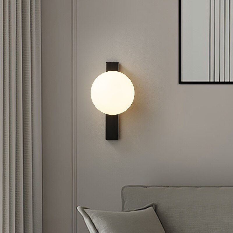 Aure Copper Circ LED Wall Sconce for Nordic Interiors OpalDwell