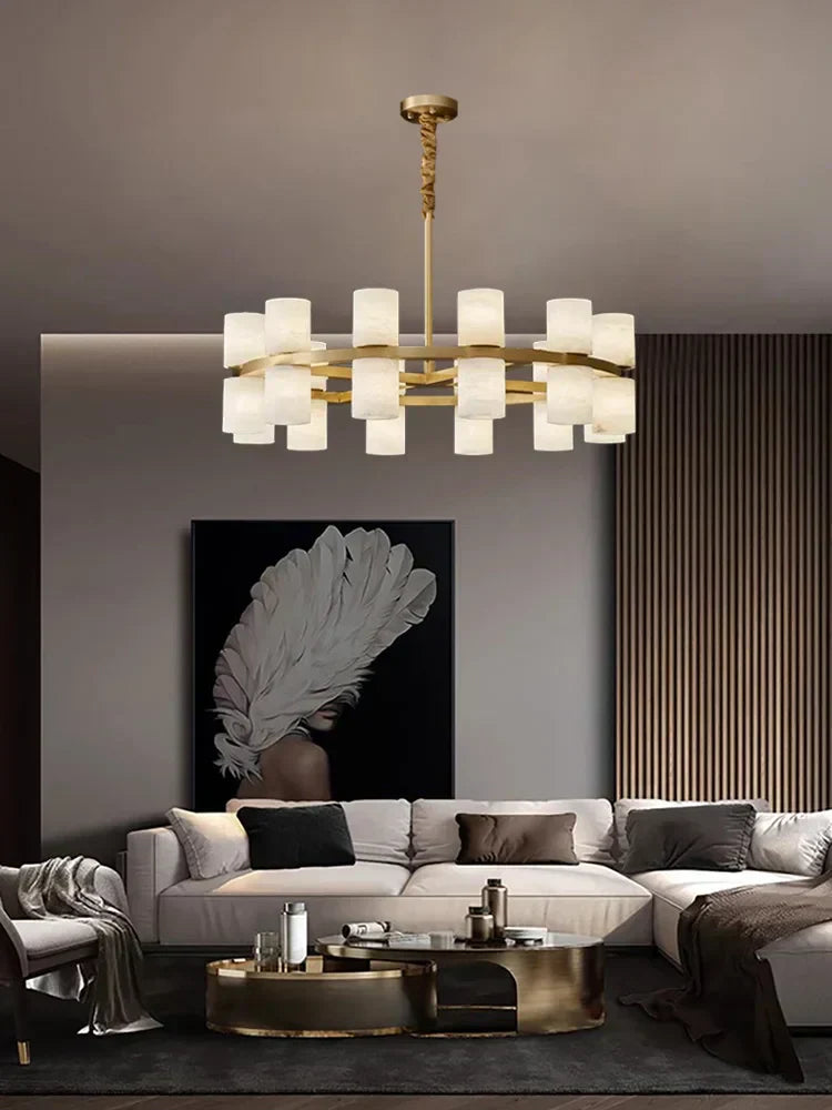 Liora Marble Lamp - OpalDwell