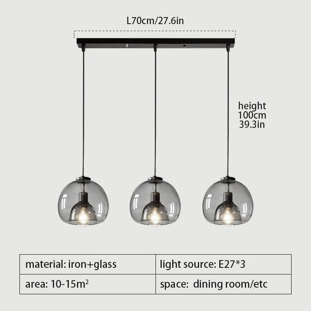 Lucento Glass Pendants - OpalDwell