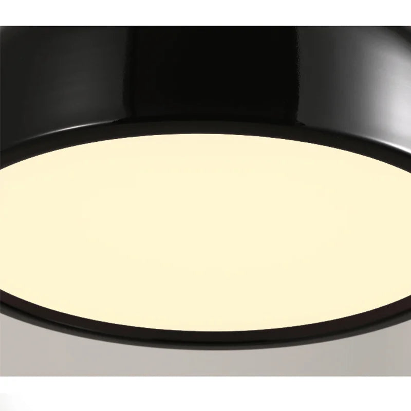 FjordLume Nordic Round Pendant Light Metal and Acrylic - OpalDwell